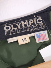 Vintage 1990's Military Green Puffer Jacket Sz. L