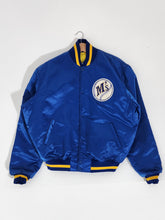 Vintage 1980s STARTER Seattle M's Mariners Satin Jacket Sz. XL