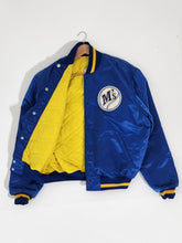 Vintage 1980s STARTER Seattle M's Mariners Satin Jacket Sz. XL