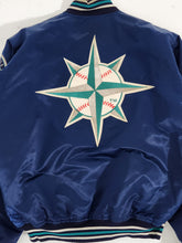 Vintage 1990s STARTER Seattle Mariners Satin Jacket Sz. XL