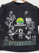 Vintage 1994 Seattle SuperSonics Looney Tunes Faded T-Shirt Sz. XL
