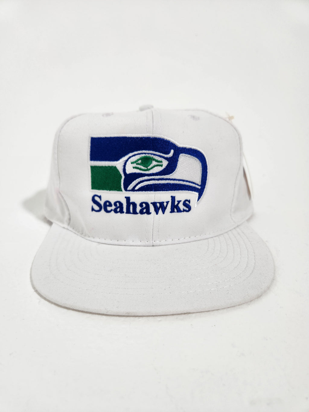 Vintage 90s DEADSTOCK Seattle Seahawks Snapback Hat Nwt 