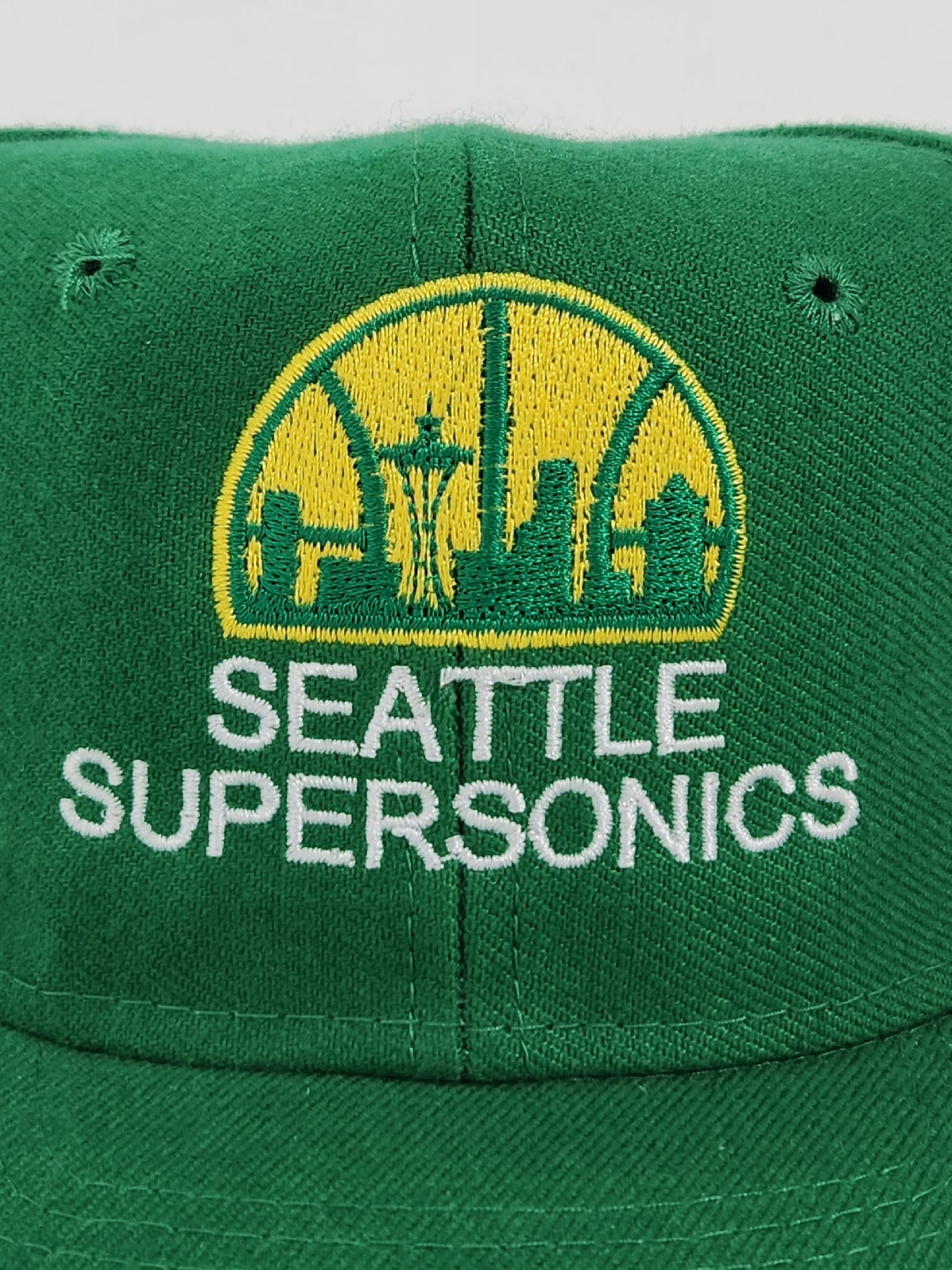 Seattle Supersonics Sonics Vintage 80's Snapback Hat Trucker Grunge  Distressed
