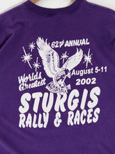 Vintage 2002 Sturgis Beer Festival Purple T-Shirt Sz. L