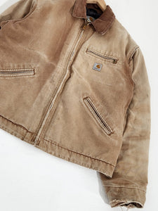 Vintage 1990s Carhartt Tan Detroit Jacket Sz. L