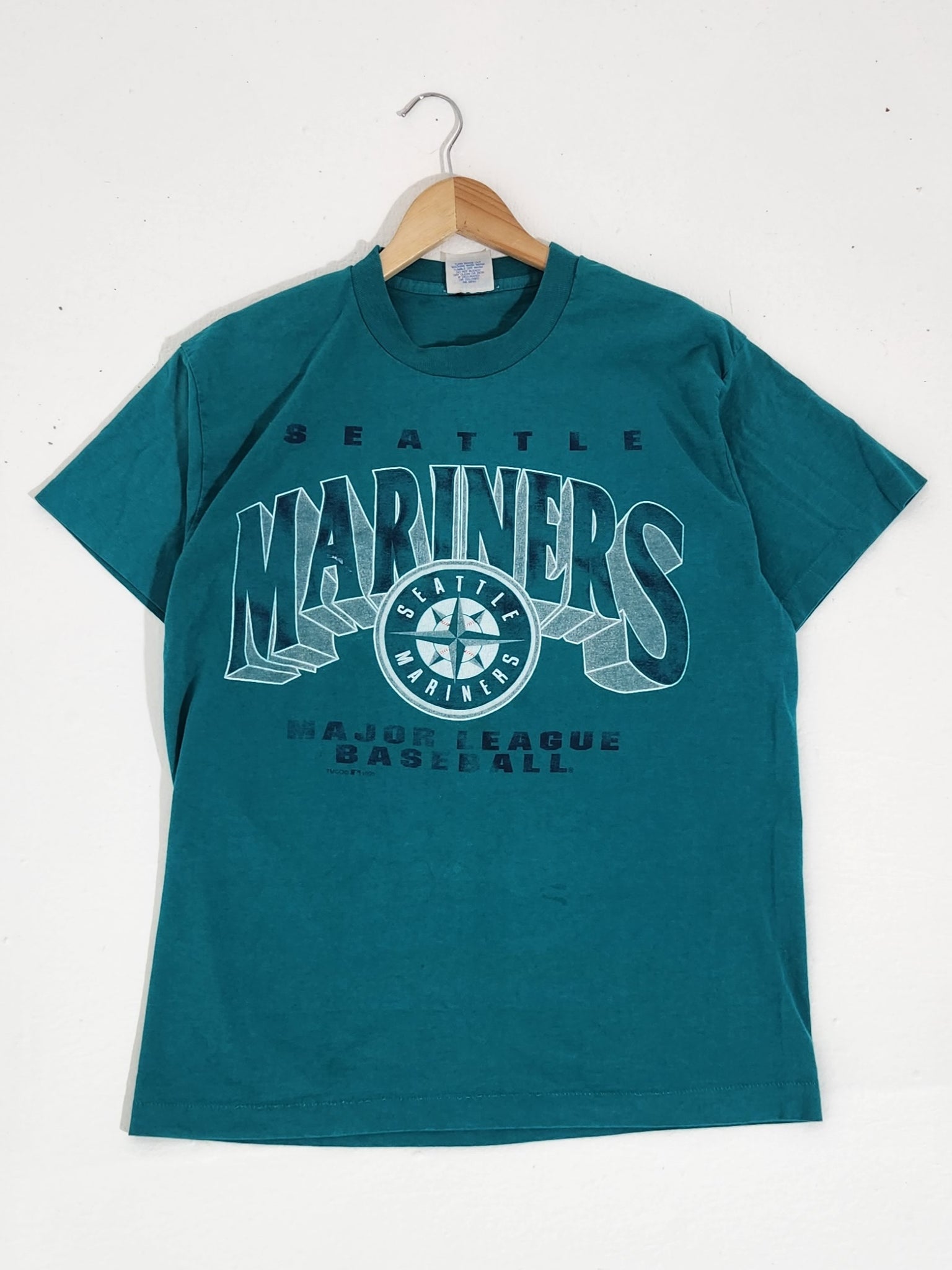 Vintage 1995 Seattle Mariners Baseball T-Shirt Sz. L