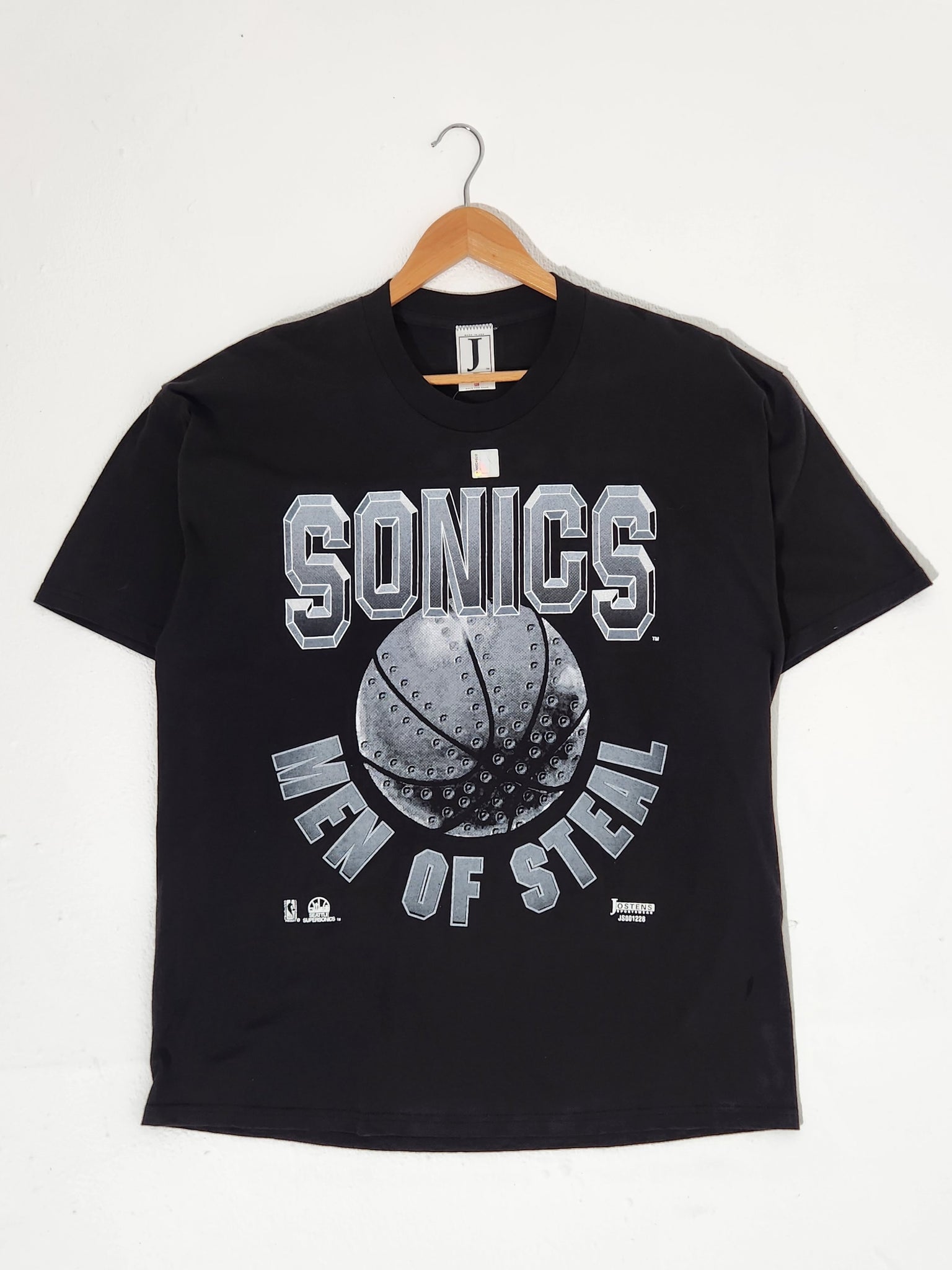 Vintage 90s Starter Seattle Supersonics NBA Basketball Sweatshirt XL Sonics