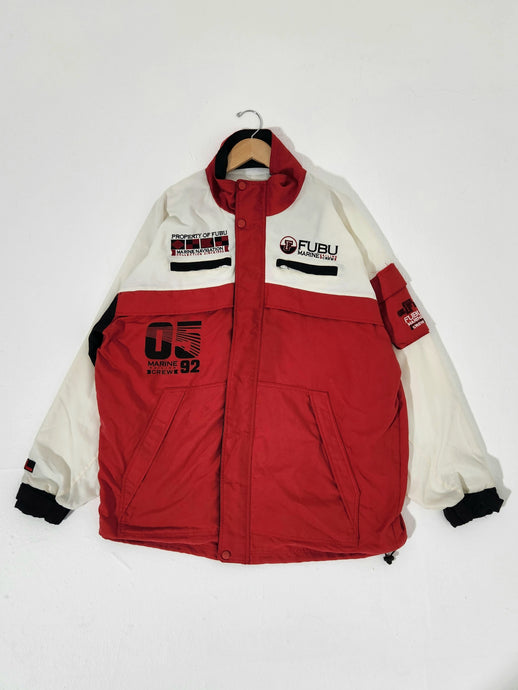 Vintage 1990s Property of FUBU Sailing Jacket Sz. XL