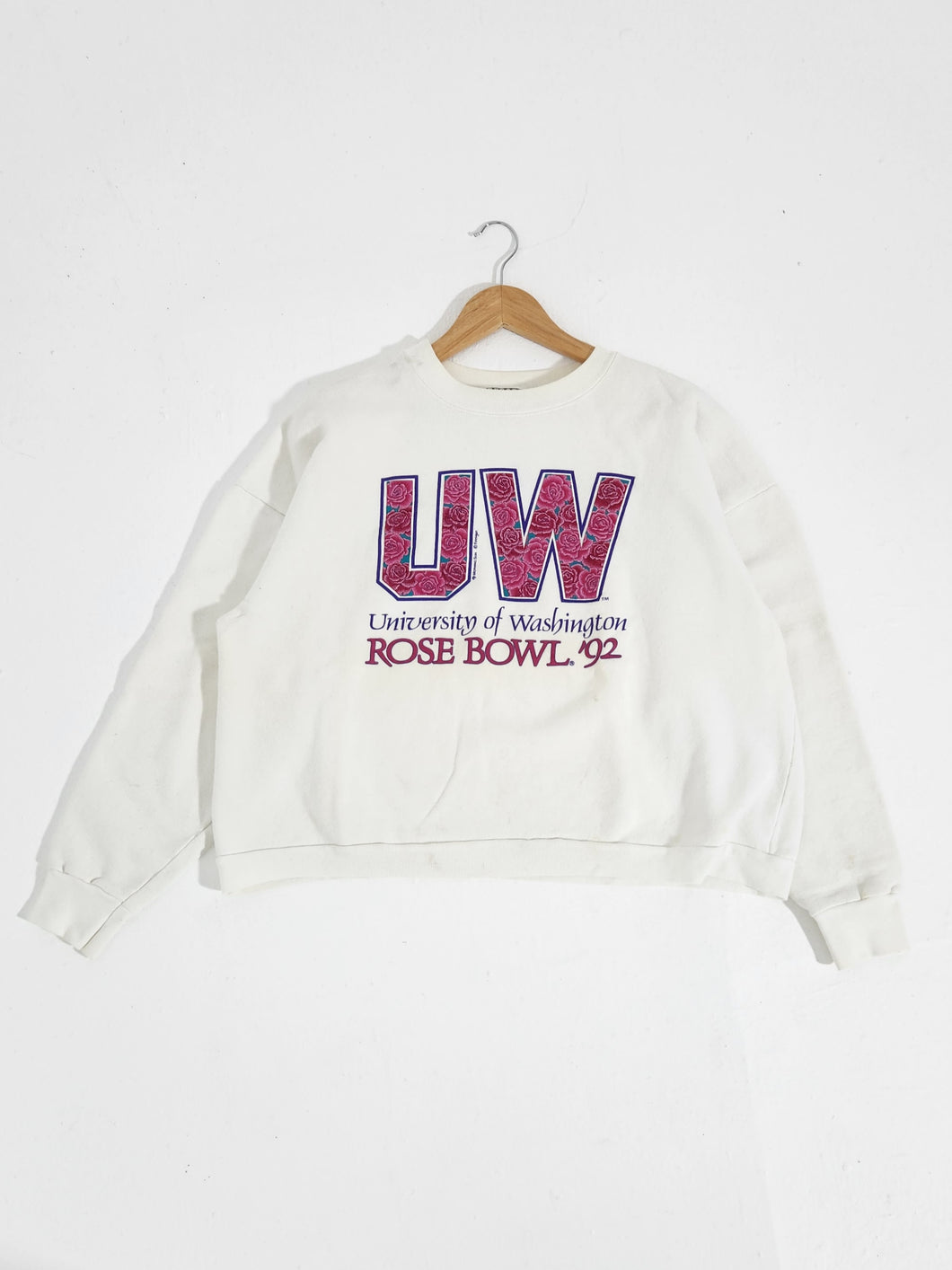 Vintage 1992 UW Rose Bowl Crewneck Sz. L