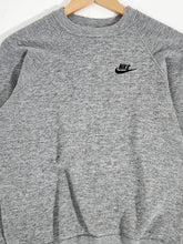 Vintage 1990s Gray Nike Swoosh Crewneck Sz. Youth XL