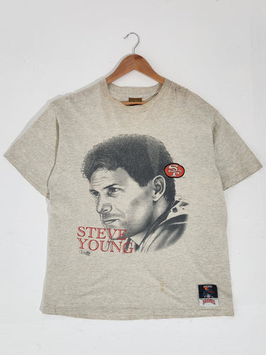 Steve Young San Francisco 49ers NFL T-Shirt - 2XL – The Vintage Store