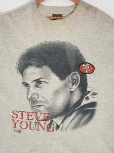 Vintage Steve Young San Francisco 49ers T-Shirt Sz. L