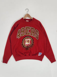 Vintage 1990s San Fransisco 49ers Nutmeg Crewneck Sz. XL