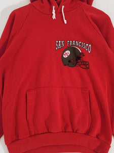 Vintage San Francisco 49ers Helmet Hoodie Sz. Youth XL