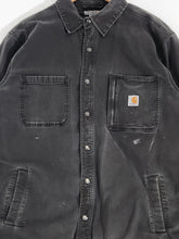 Vintage 2000s Carhartt Flannel lining Button Down Long Sleeve Sz. L