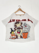 Vintage 1990s Looney Tunes Halloween "Fill it Up or Else" T-Shirt Sz. 2XL