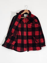 Vintage 2000s Red/Black Plaid Jacket Sz. L