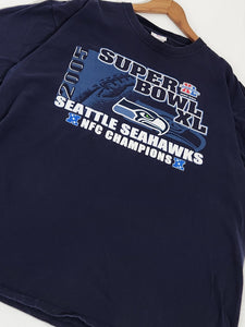 Y2k 2005 Seattle Seahawks Super bowl T-Shirt Sz. XL