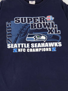 Y2k 2005 Seattle Seahawks Super bowl T-Shirt Sz. XL