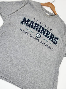 Vintage 2000s Seattle Mariners 2001 Major League Baseball T-Shirt Sz. L