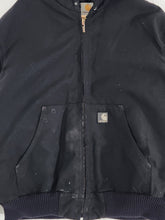 Vintage 2000s Black Carhartt Hooded Jacket Sz. L