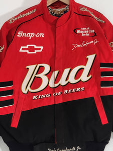 Jeff Hamilton NASCAR Budweiser Racing Jacket Sz. XL