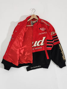 Jeff Hamilton NASCAR Budweiser Racing Jacket Sz. XL