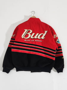 Jeff Hamilton NASCAR Budweiser Racing Jacket Sz. XL