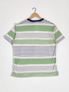 Striped PLEASURES Now T-Shirt Sz. L