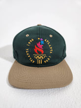 Vintage 1990s USA Atlanta 1996 Olympics Green Snapback Hat