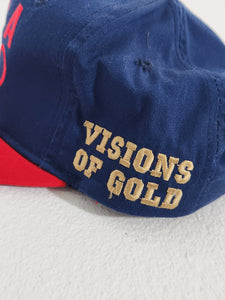 Vintage 1990s USA OLYMPIC Snapback Hat