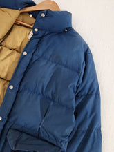 Vintage Blue NorthFace Puffer Jacket Sz. M