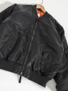 Ring of Fire Olive Green Bomber Jacket Sz. L