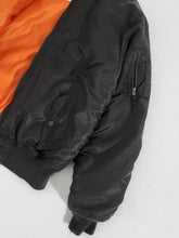 Ring of Fire Olive Green Bomber Jacket Sz. L