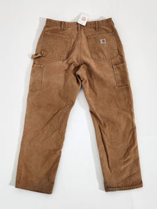 36 x 32 Carhartt Tan Double Knee Pants