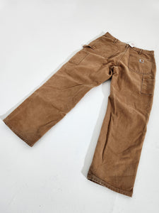 36 x 32 Carhartt Tan Double Knee Pants