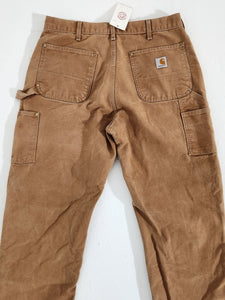 36 x 32 Carhartt Tan Double Knee Pants