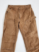 36 x 32 Carhartt Tan Double Knee Pants