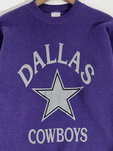 Vintage 1990s Dallas Cowboys Purple Crewneck Sz. M