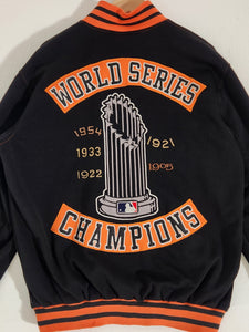 San Fransisco Giants World Series Patches Varsity Jacket Sz. M