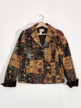 Vintage 1990s Coldwater Creek Tapestry Blazer Sz. M