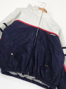 Polo Sport White/Red Puffer Jacket Sz. L