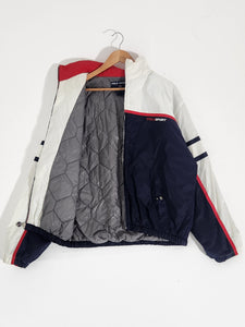 Polo Sport White/Red Puffer Jacket Sz. L