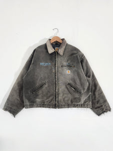 Vintage 2000s Faded Gray Carhartt Jacket Sz. 2XL
