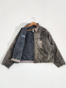 Vintage 2000s Faded Gray Carhartt Jacket Sz. 2XL