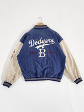 Vintage 1990's Brooklyn Dodgers Reversible Varsity Jacket Sz. XL