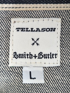 Tellason Dark Wash Button Down Denim Jacket Sz. L