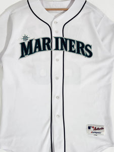 Seattle Mariners Ibanez Stitched Majestic Baseball Jersey Sz. 44 (L)