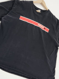Vintage 2000s Aprilia Ducati Faded Black T-Shirt Sz. XL