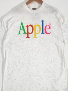 Vintage Apple Colorblock Logo T-Shirt Sz. 2XL